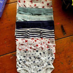 Lot of 7 Organic Unders from Hanna Andersson 4T